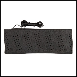 Kormányvédő 41-43 cm. Főzős műbör